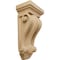 Ekena Millwork 5"W x 3 1/4"D x 9 1/2"H Cole Pilaster Wood Corbel, Cherry CORW05X03X09COCH - alternate 1